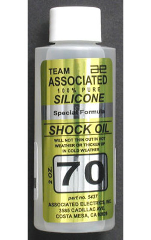 ASC5437 Associated Silicone Shock Oil (2oz) (70wt) ASC5437
