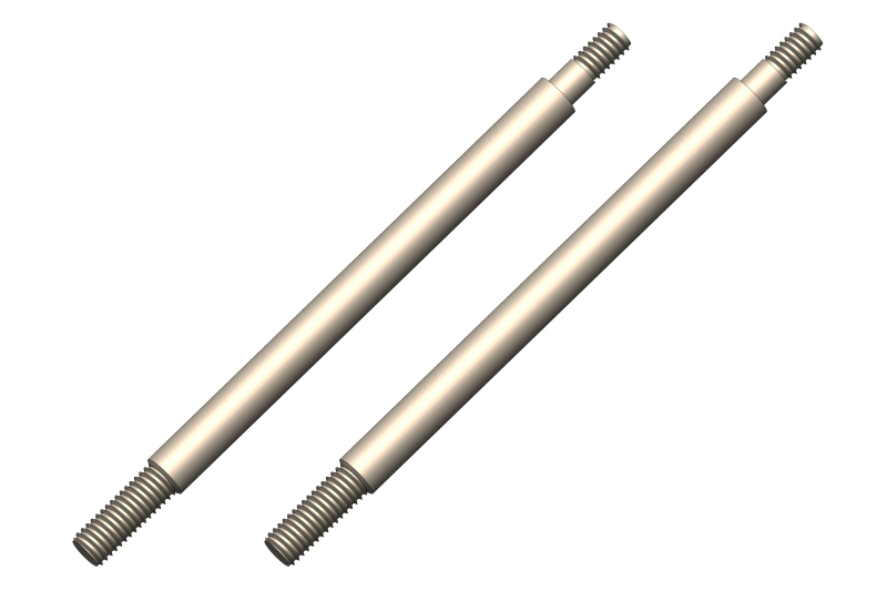Corally COR00180-165 55 Mm Python Shock Shaft Front Steel - 2 Piece