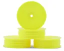 ProTek RC 2.2" "Narrow" Concave Front 2WD 1/10 Buggy Wheels (Yellow) (4) (12mm Hex) PTK-2757