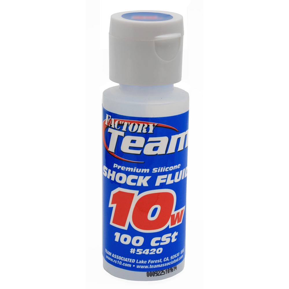 Team Associated 10Wt Silicone Shock Oil 2Oz