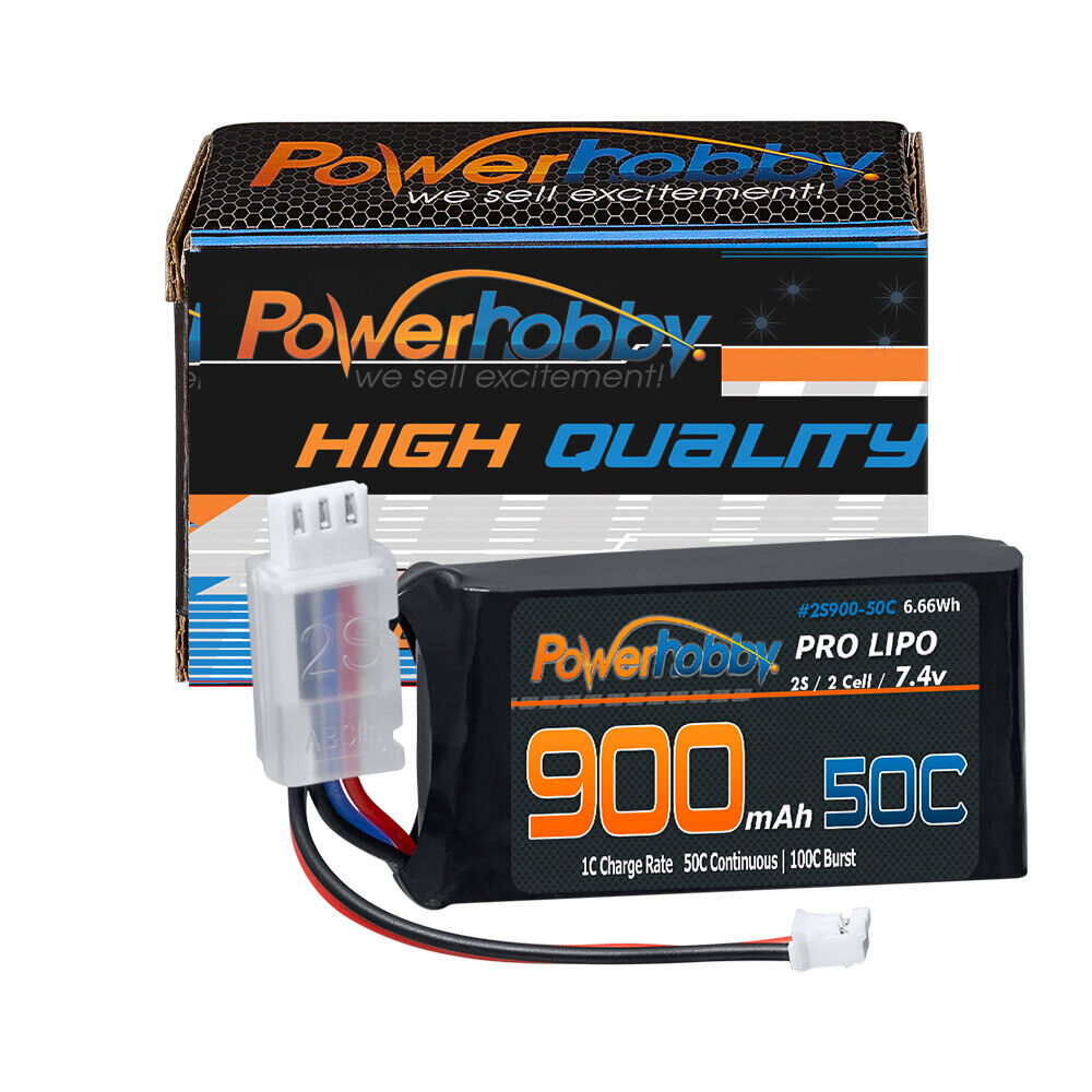 2s 900mah 50C Upgrade Lipo Battery for Axial SCX24