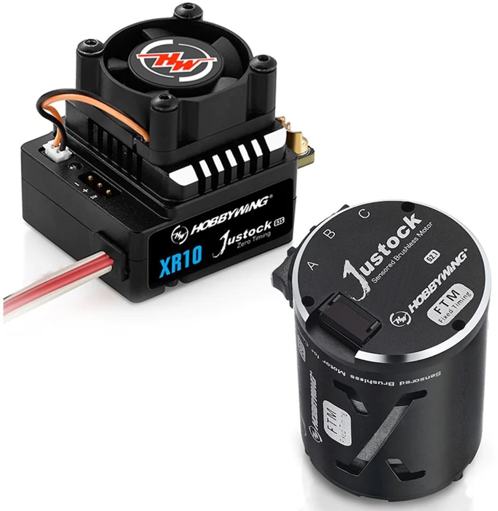 HobbyWing Xerun XR10 Justock G3S, JS7 25.5T G2.1 Motor Combo