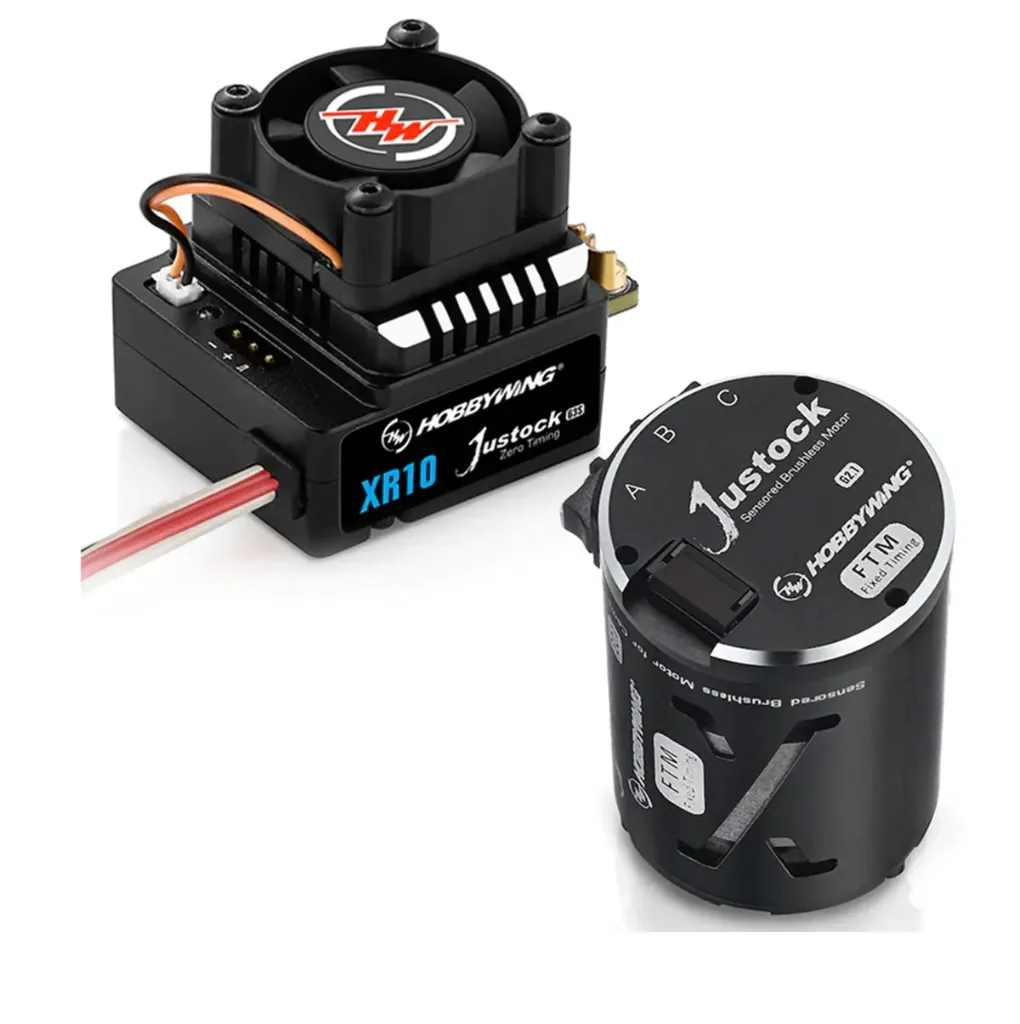 Hobbywing 38020372 Xerun Xr10 Justock G3s Js5 17.5t G2.1 Motor Combo