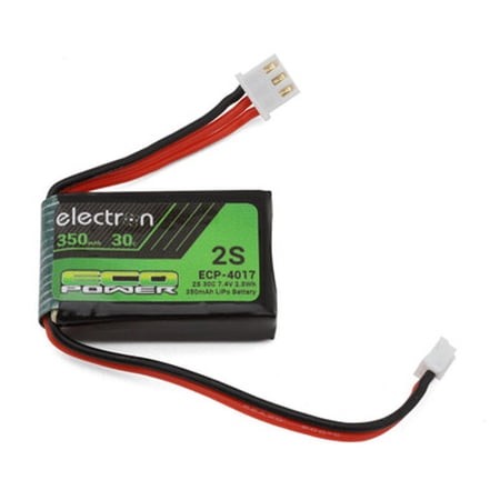 EcoPower  Electron  2S 30C LiPo Battery W/PH2.0 Connector (7.4V/350mAh) (Losi Micro-B)