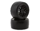 JConcepts Losi® NASCAR® 1/12 Smoothie 2 Pre-Mounted Tires (2) (G3 - Soft) w/8mm Hex