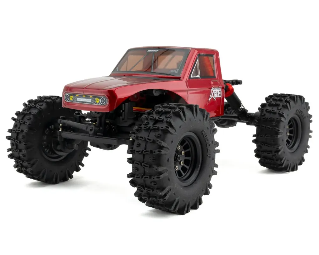 Redcat Ascent-18 APEX - 1/18 Scale Brushless Electric Rock Crawler - Red