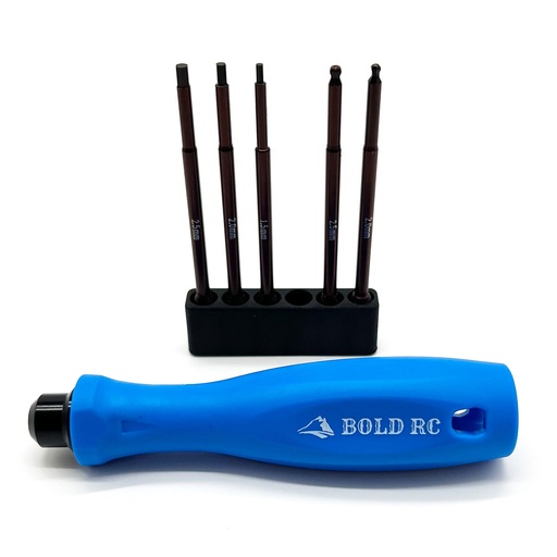 [BOL10640] 1/10th Hex Set, 1/4" Quick Drive Hex & Hex Ball Wrench