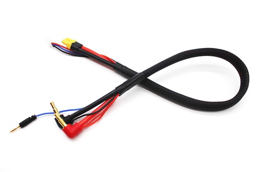 [RCE1171] Pro Charge Lead Set 4mm / 5mm Bullet, Female XT60, 18" Long