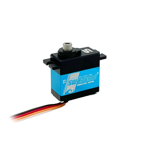 [SAVSW1250MGP] Waterproof Premium Mini Servo w/Soft Start .10sec/111oz@7.4v