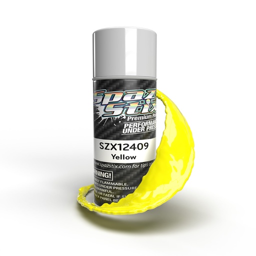 [SZX12409] Solid Yellow Aerosol Paint, 3.5oz Can