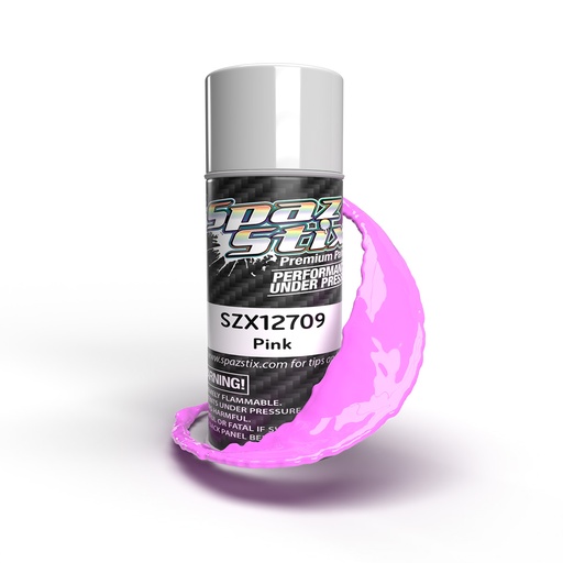[SZX12709] Solid Pink Aerosol Paint, 3.5oz Can