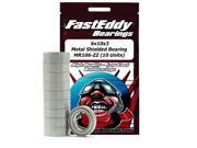 6x10x3 Metal Shielded Bearing MR106-ZZ (10 Units)