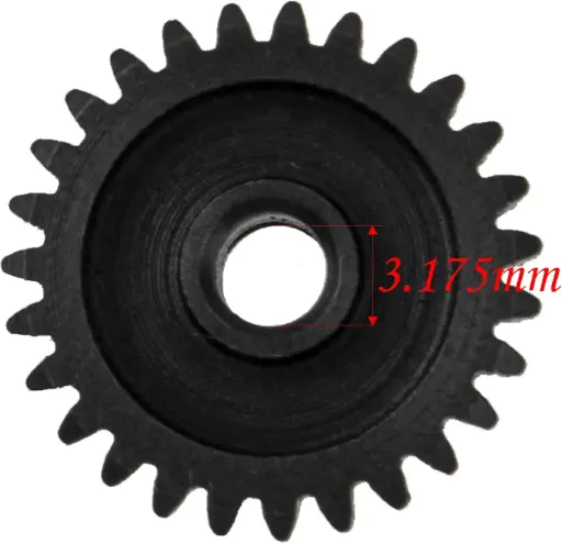 Steel 48P 3.175mm Pinion Gear 34T 3.175mm