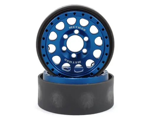 Vanquish Products 07916 Method 1.9 Race Wheel 105 Blue/Black Anodized