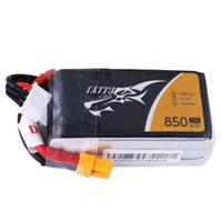 Tattu 11.1V 850mAh 75C 3S1P Li-Po Battery Pack with XT60 Plug for 150 & 180 Size FPV Quadcopters